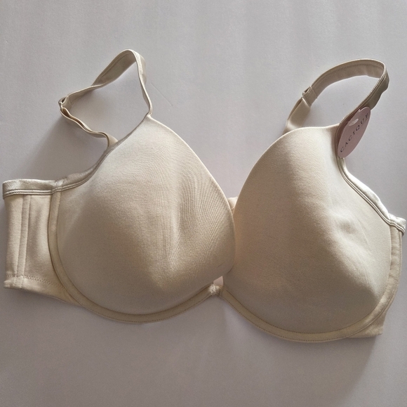 NWT Cacique Cream Underwire Bra Sz.44D - Picture 2 of 10